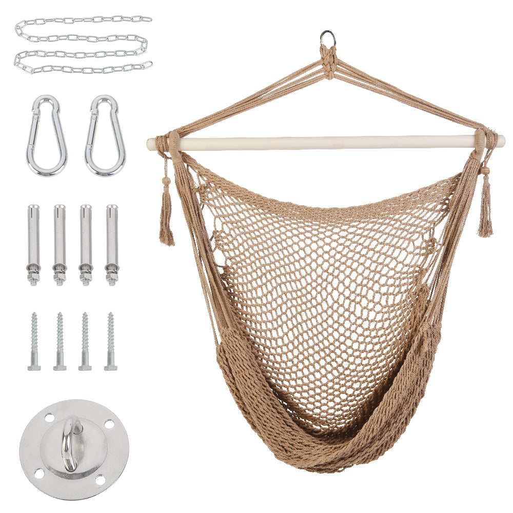 Patio watcher hammock discount chair macrame swing