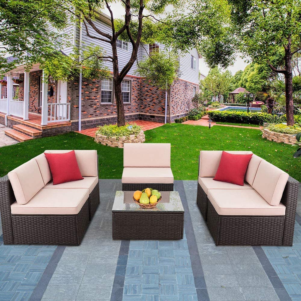 Outdoor garden sofa online sets