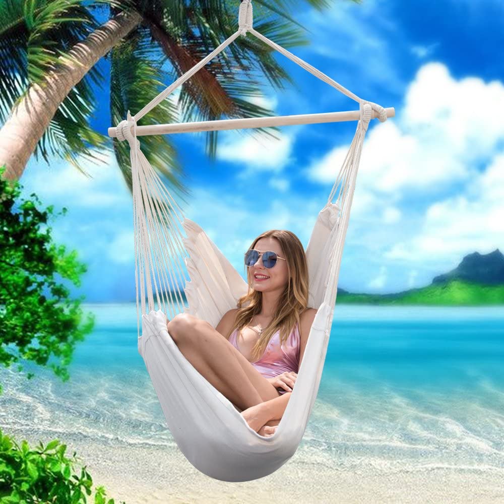 Patio watcher hammock discount chair macrame swing