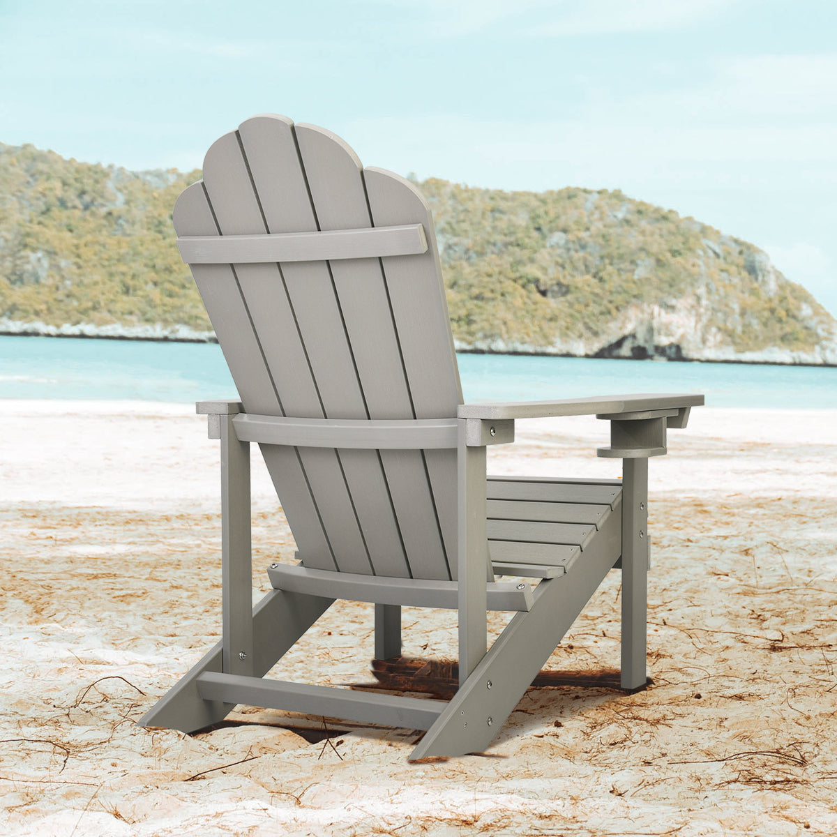 Adirondack chair discount with cup holder