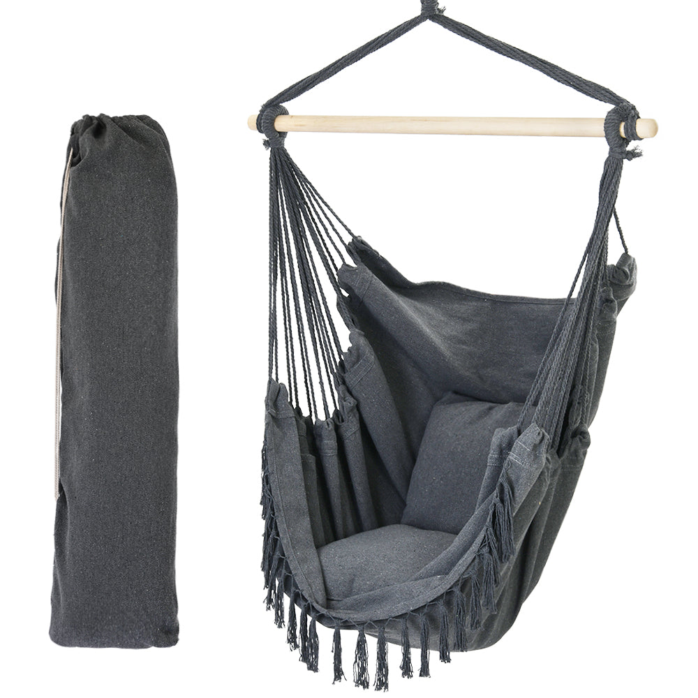 Patio watcher hammock 2025 chair swing instructions