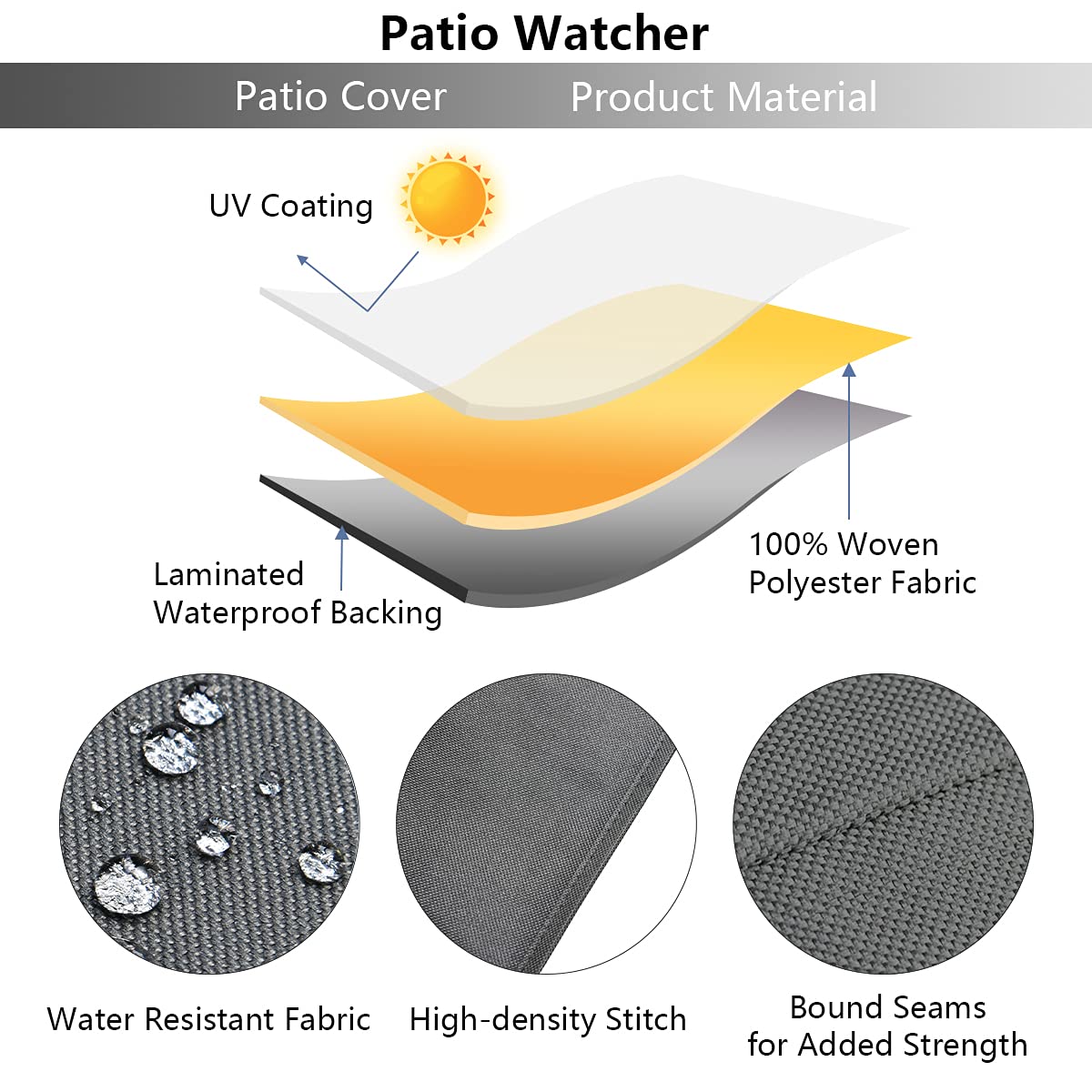 Patio watcher outdoor furniture chair cover – Patio Watcher